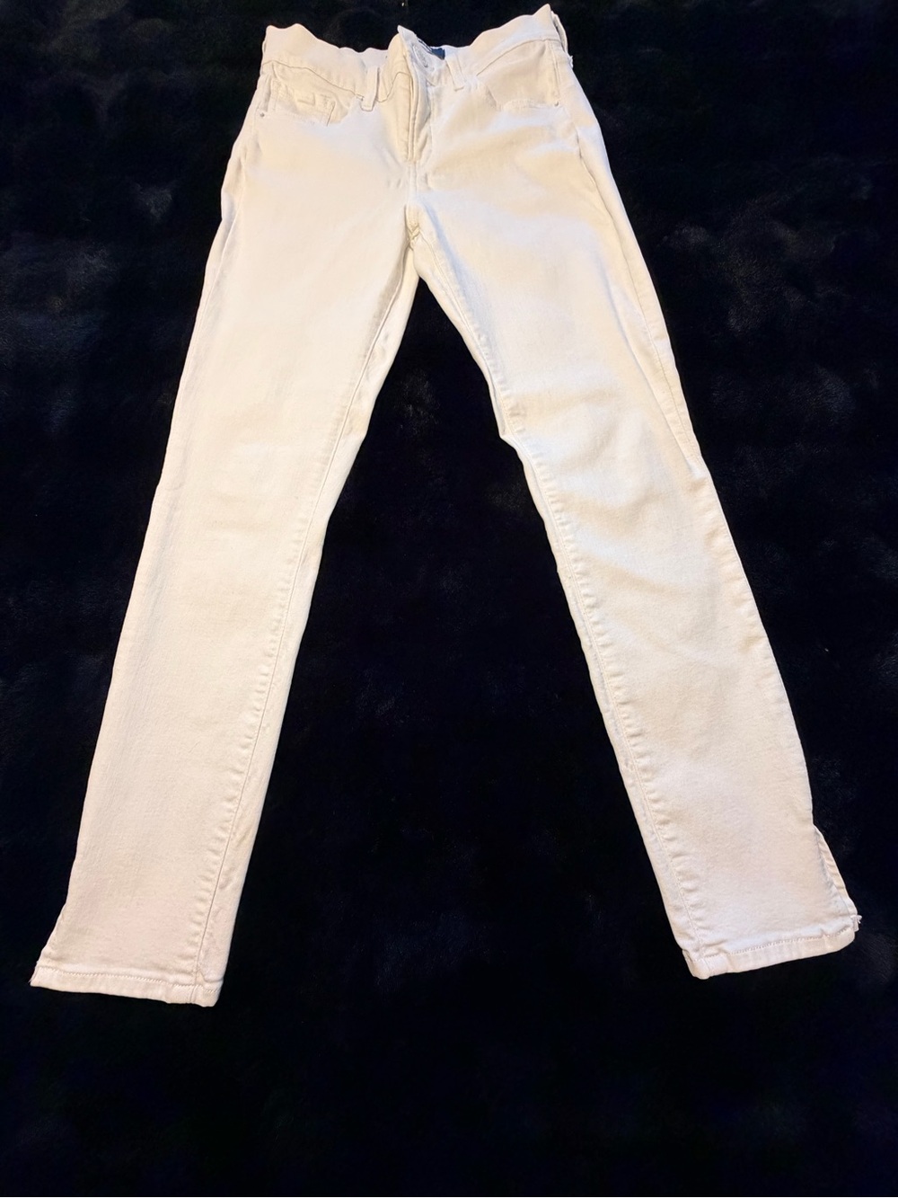 Express Women’s Skinny/Mid Rise Jeans in White